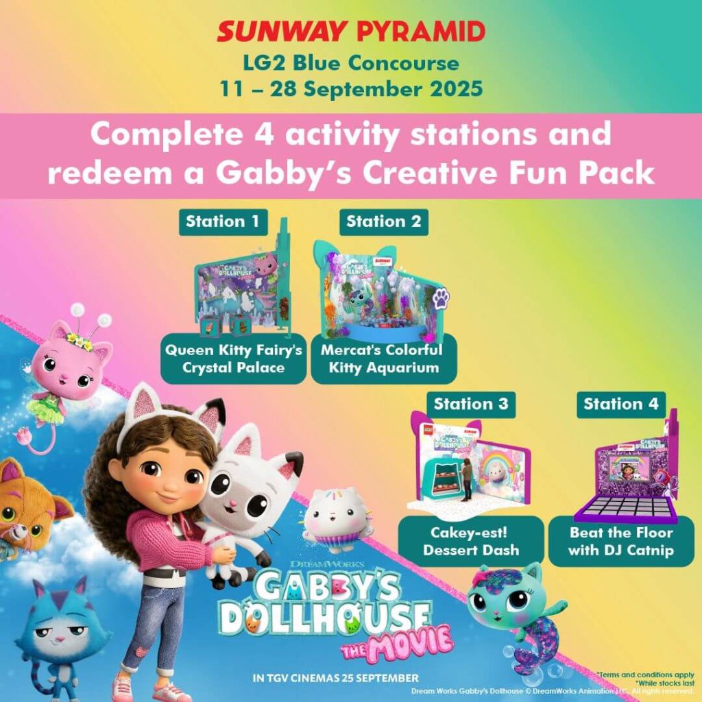 Gabby's Dollhouse The Movie at Sunway Pyramid