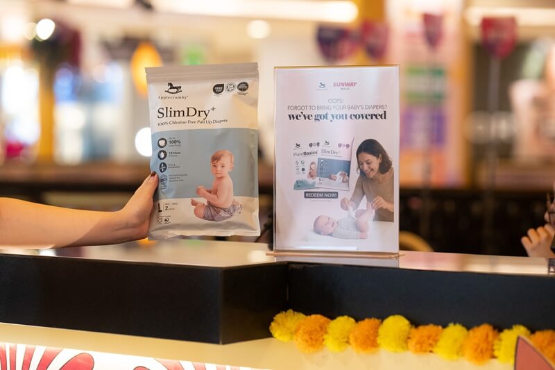 program penebusan lampin Applecrumby® dan Sunway