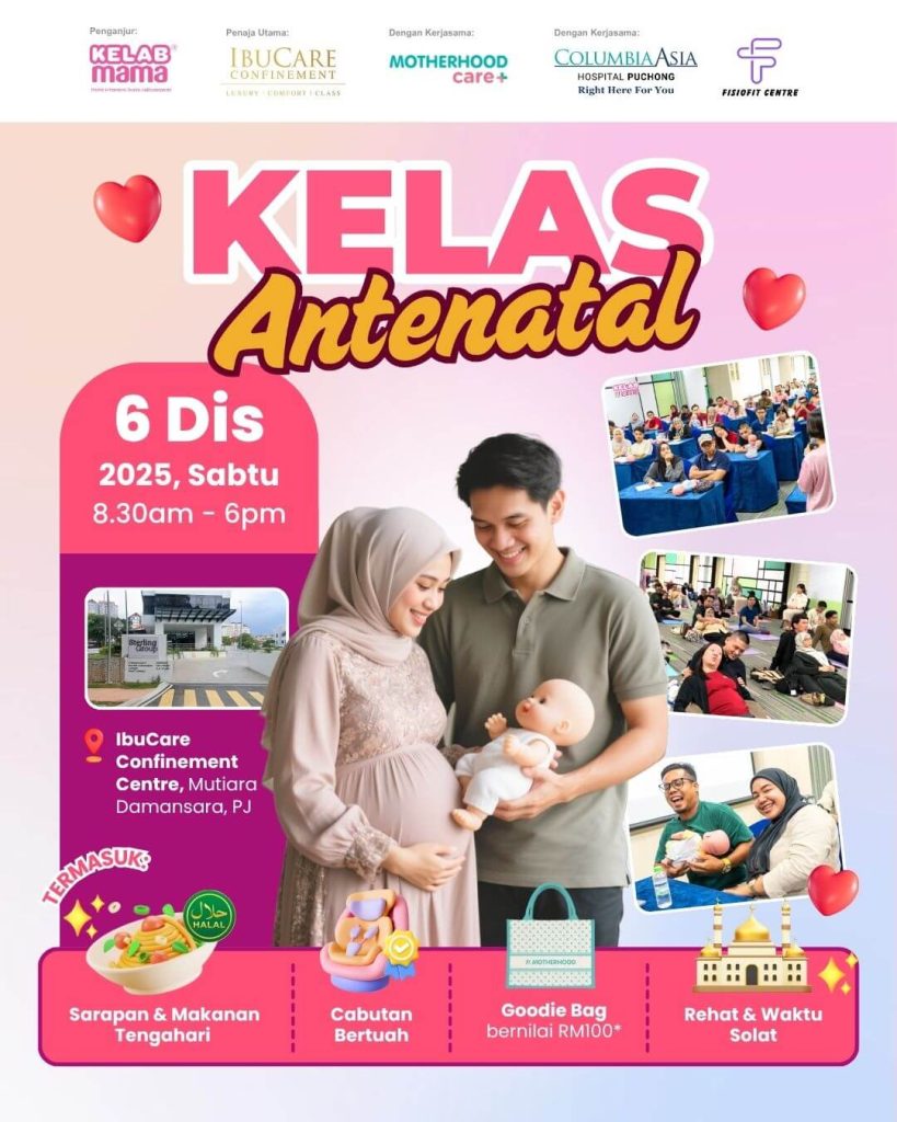 payudara besar - kelas antenatal