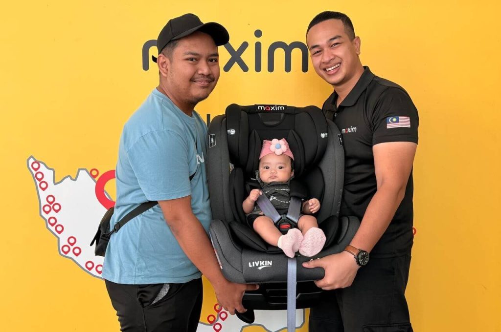Maxim car seat percuma