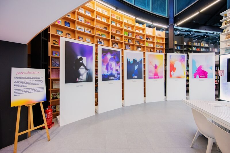 Pameran di Majlis Pelancaran buku Living Well, Living Longer oleh Novartis Malaysia 2025