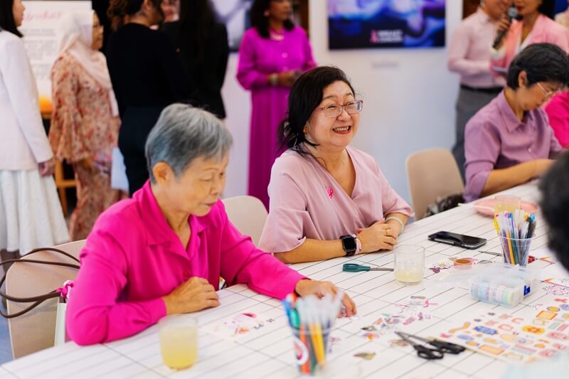 Para peserta di Majlis Pelancaran buku Living Well, Living Longer oleh Novartis Malaysia 2025