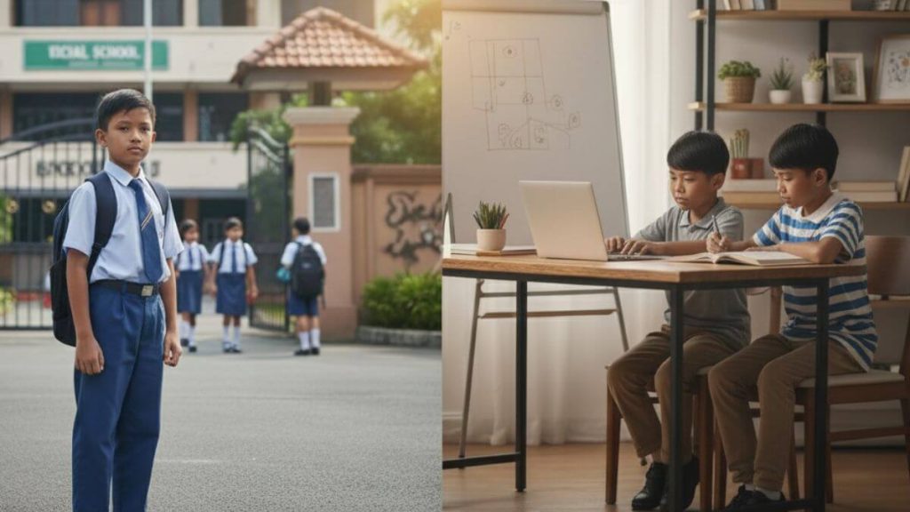 homeschool atau hantar sekolah