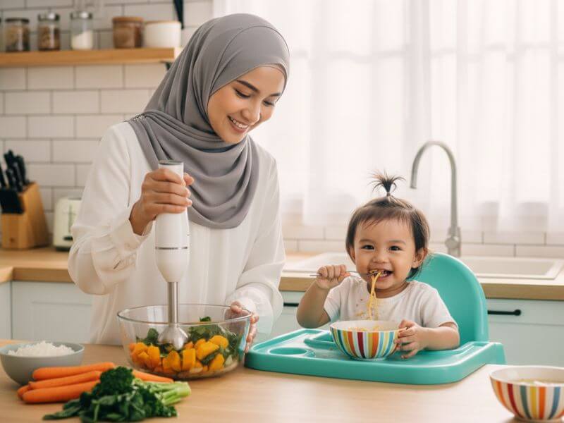 anak tak suka sayur - mak sediakan makanan anak