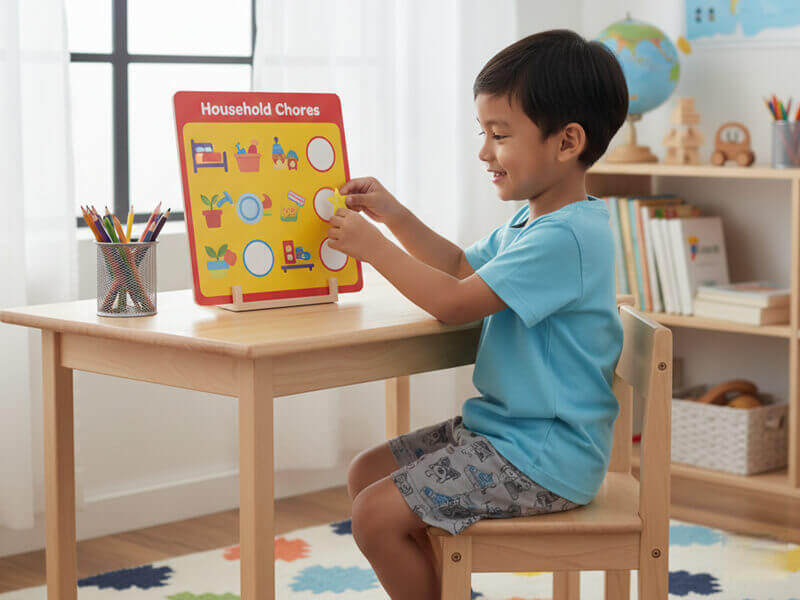 ajar anak buat kerja rumah