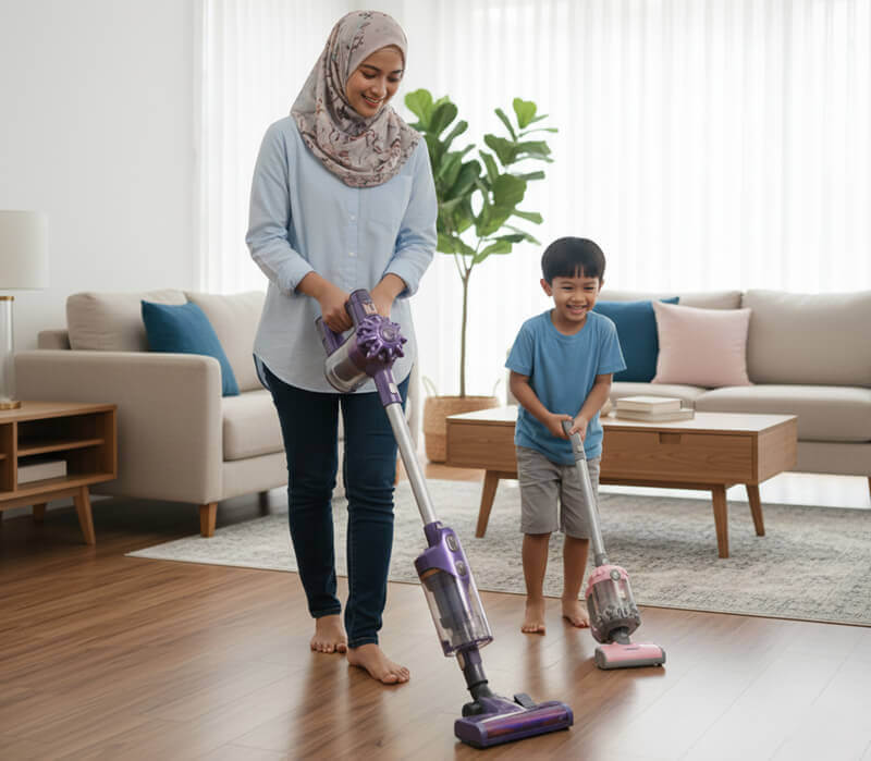 ajar anak buat kerja rumah