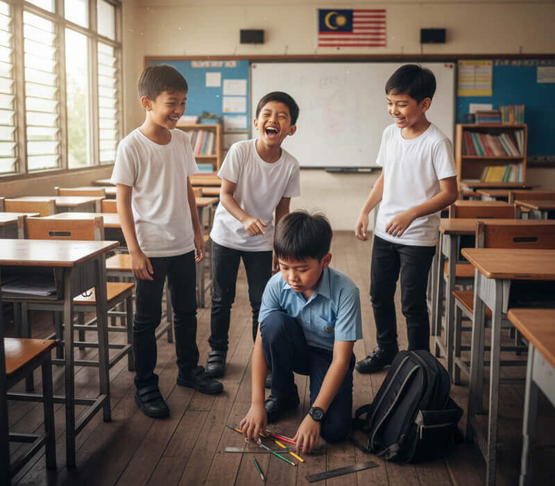 Anak Dibuli Atau Pembuli -