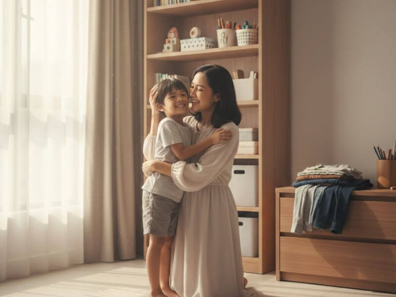 ajar anak buat kerja rumah