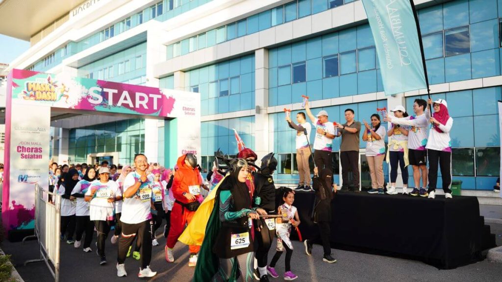 Larian Santai 5KM ‘Mask & Dash’ Columbia Asia Hospital Cheras
