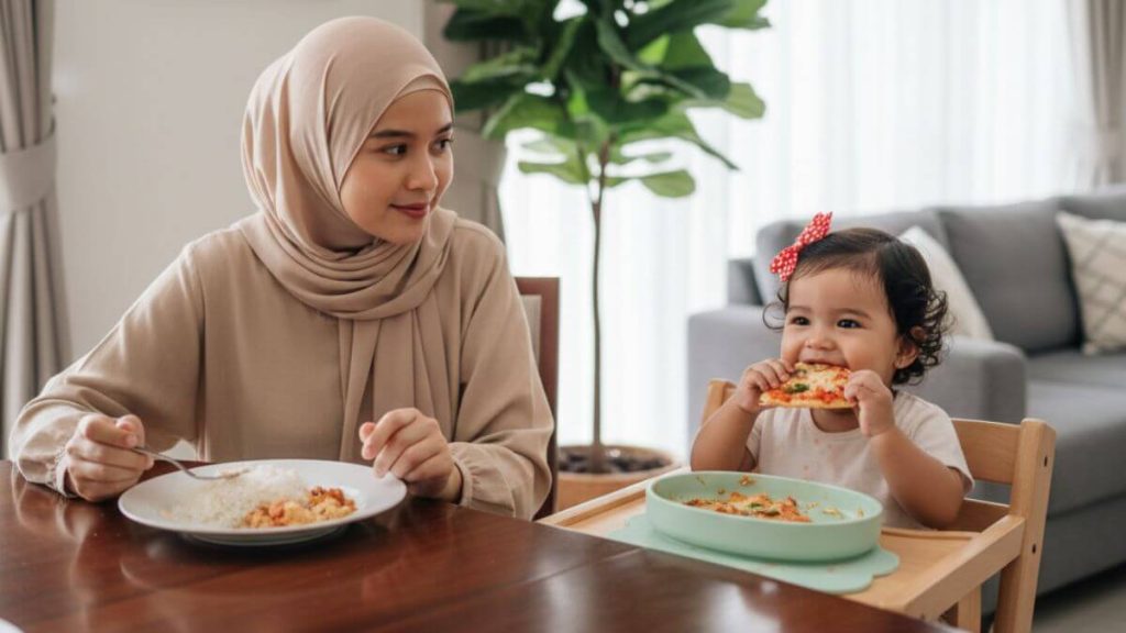 panduan ajar anak makan guna kaedah BLW