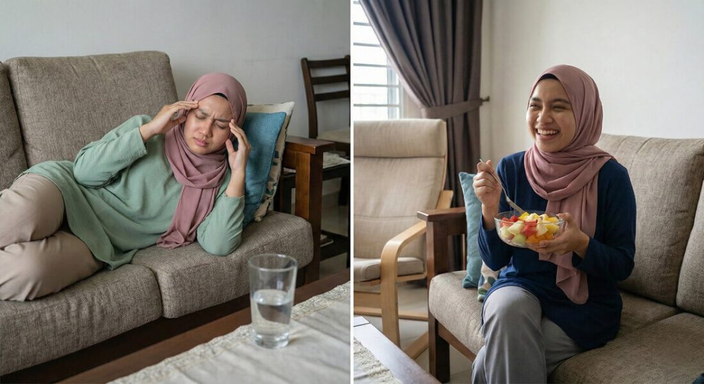 DNA sperma suami - situasi ibu mengandung