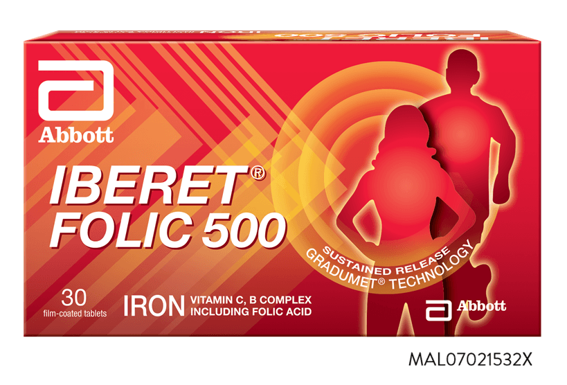 Iberet Folic 500