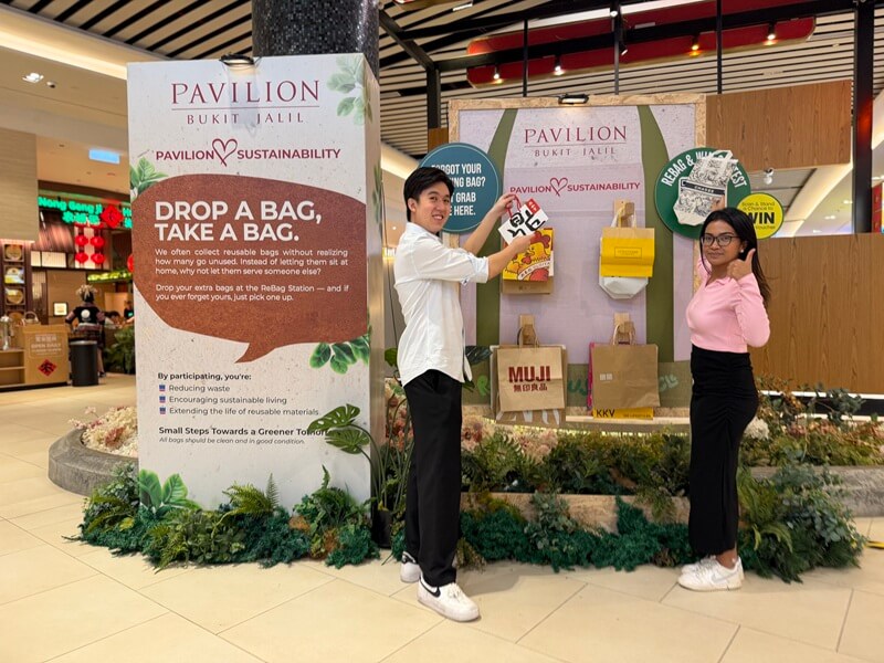 Rebag Station di Pavilion Bukit Jalil, Pavilion Loves Sustainability