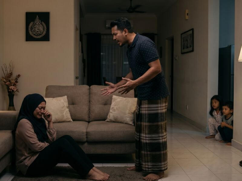 kes suami pukul isteri