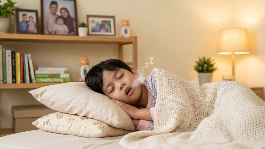tanda anak tidur berdengkur