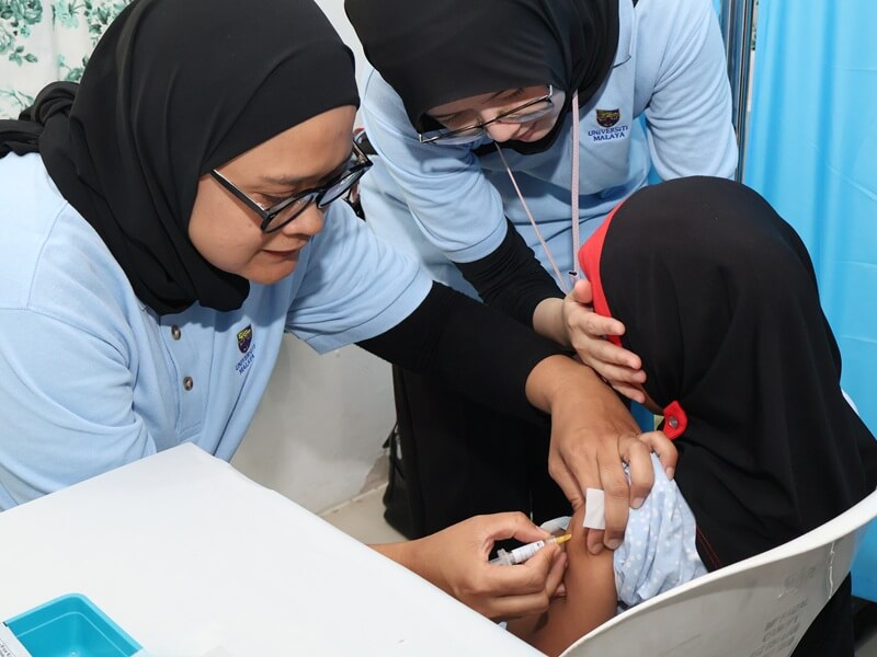 Program Saringan Anemia & Vaksinasi Denggi 